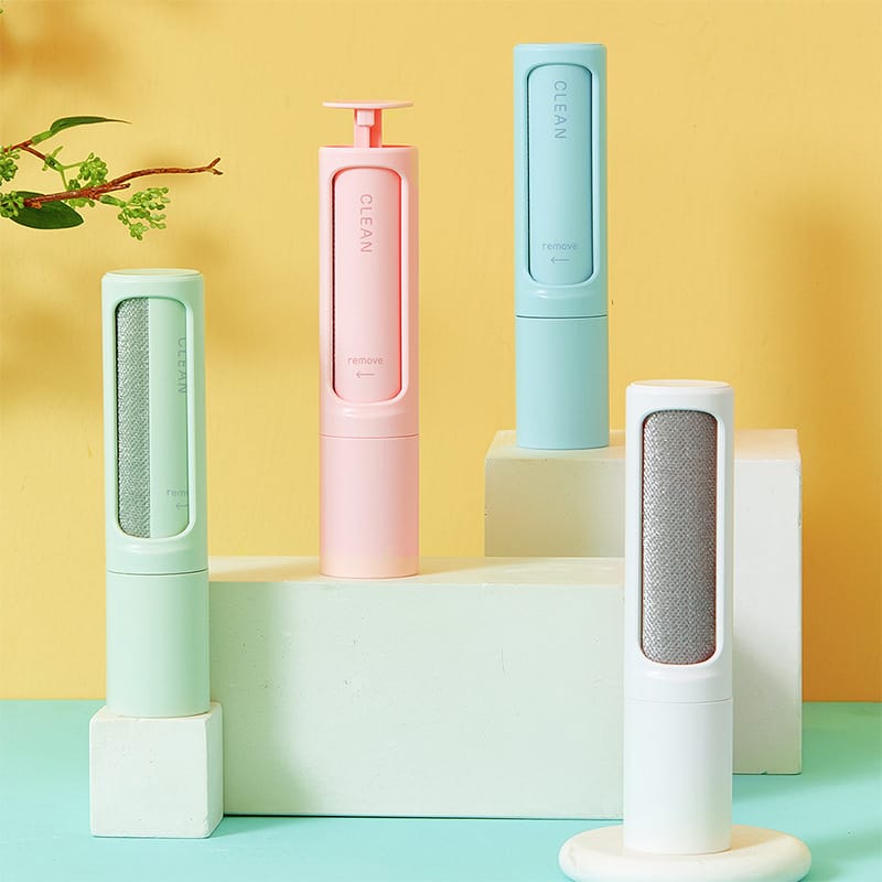 Reusable 2-in-1 Pet Hair Remover Brush and Lint Roller