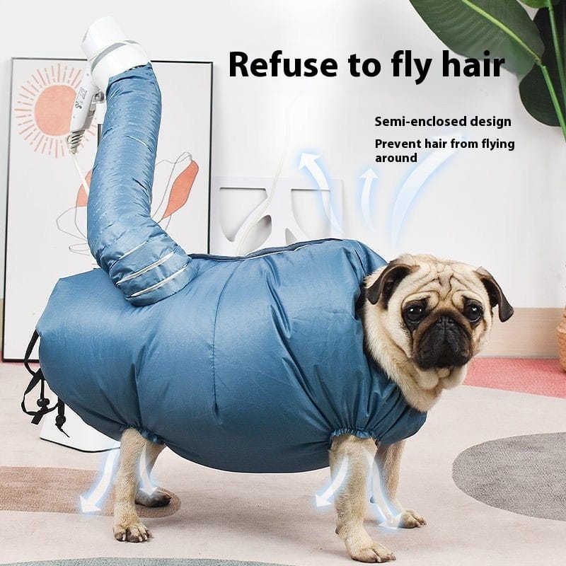 Pet Drying Bag with Hair Dryer Attachment