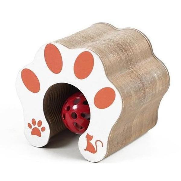 Folding Cat Scratching Board, Accordion-Style Wood Grain